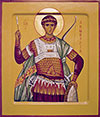Icon: Holy Great Martyr Demetrius of Soloun - L