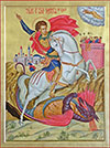 Icon: Holy Great Martyr St. George the Winner - L