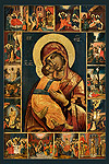 Icon of the Most Holy Theotokos of Vladimir - BV04