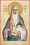 Icon: Holy Hosiomartyr Elizabeth the Great Princess - PE33