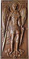 Icon: Holy Archangel Michael - P18 (11.8''x19.7'' (30x50 cm))