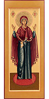 Icon: Most Holy Theotokos the Inviolable Wall - R
