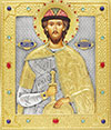 Icon: Holy Great Prince Alexander of Neva - R242-7