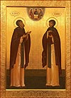 Icon: Holy Venerable Cyril and Mary of Murom