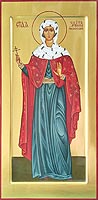 Icon: Holy Martyr Zlata (Hrisa) of Moglen