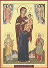 Icon: of the Most Holy Theotokos - V3