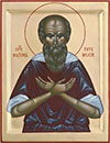 Icon: Holy Venerable Maxim of Totma - V