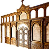 Two-layer carved iconostasis - S5
