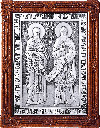 Icon - Holy Venerable Cyril and Methodius Equal-to-the-Apostles - A104-2
