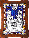 Icon - Holy Venerable Princes Peter and Thebroniya - A120-3