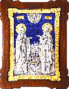 Icon - Holy Venerable Princes Peter and Thebroniya - A120-7