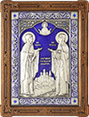 Icon of Stt. Juliana and Eupraxia of Moscow - A162-3