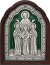 Icon - Holy Martyrs Faith, Hope and Love and their Holy mother Wisdom - A177-3