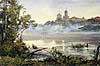 Painting: V.I. Nesterenko "Morning fog"