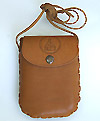 Leather pilgrim bag - SL018
