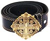 Men's belt - Maltese cross