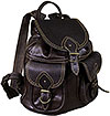 Natural leather backpack - 4