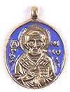 Baptismal medallion: St. Nicholas the Wonderworker - 2