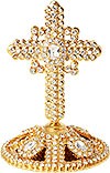 Mitre cross no.23 (gold)