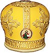 Mitres: Embroidered mitre no.90
