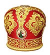 Mitres: Embroidered mitre no.49