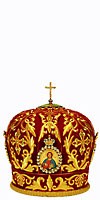 Mitres: Embroidered Bishop mitre no.518