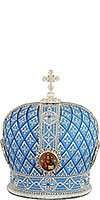 Mitres: Embroidered Bishop mitre no.98