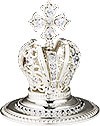 Jewelry mitre cross - A705 (silver-gilding)