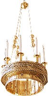 Greek Orthodox horos - 130 (8 lights)