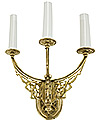 Church wall lamp - 405-2 (for 3 lights)