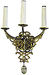 Church wall lamp - 406-2 (for 3 lights)