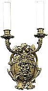 Church wall lamp - 413-2 (2 lights)