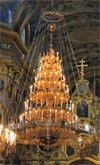 Church chandelier no.R1 (121 candles)