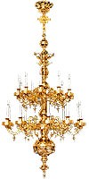 Church chandelier no.R3 (20 candles)