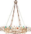 One-layer church chandelier (horos) - Ouglich (24 lights)
