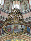 Three-level church khoros (chandelier) - 26 (10 lights)