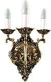Church wall lamp - 3-17 (3 lights)