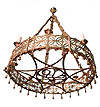 Church chandelier (khoros) - 38 (8 lights)