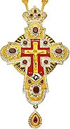 Pectoral priest cross no.86 with chain