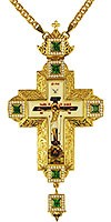 Pectoral cross with adornment - A265