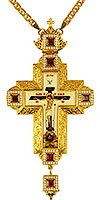 Pectoral priest cross no.265 with chain