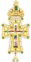 Pectoral cross with adornment - A283