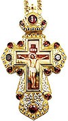 Pectoral cross with adornment - A326