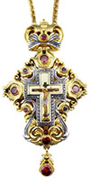 Pectoral cross with adornment - A514