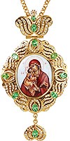 Bishop encolpion panagia no.122