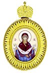 Bishop encolpion panagia no.130