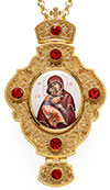 Bishop encolpion panagia no.010