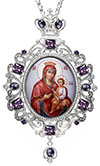 Bishop encolpion panagia no.1417