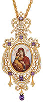 Bishop encolpion (panagia) no.209