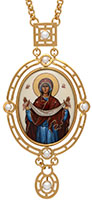 Bishop encolpion (panagia) no.132